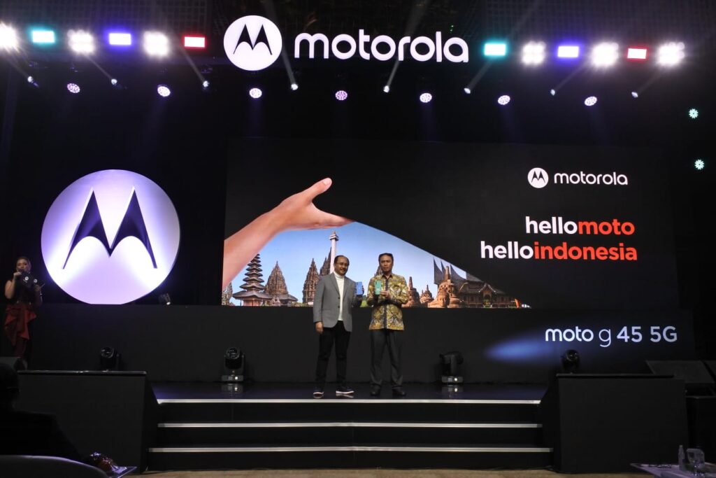 Motorola Rilis moto g45 5G di Indonesia Untuk Jaringan Komunikasi Masa Depan