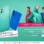 moto g45 5G Didukung Moto Gesture Untuk Keamanan dengan Pembaca Sidik Jari